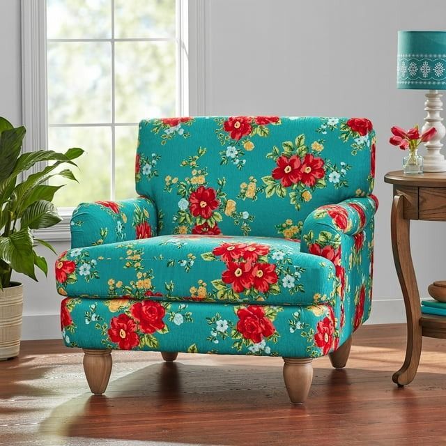 Teal sitting online chair