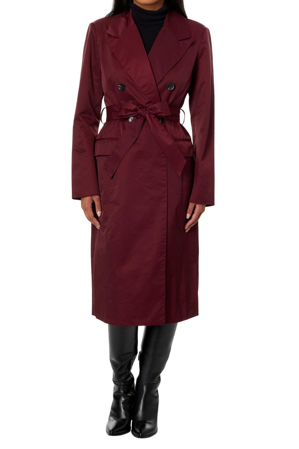 Belted Trench Coat 