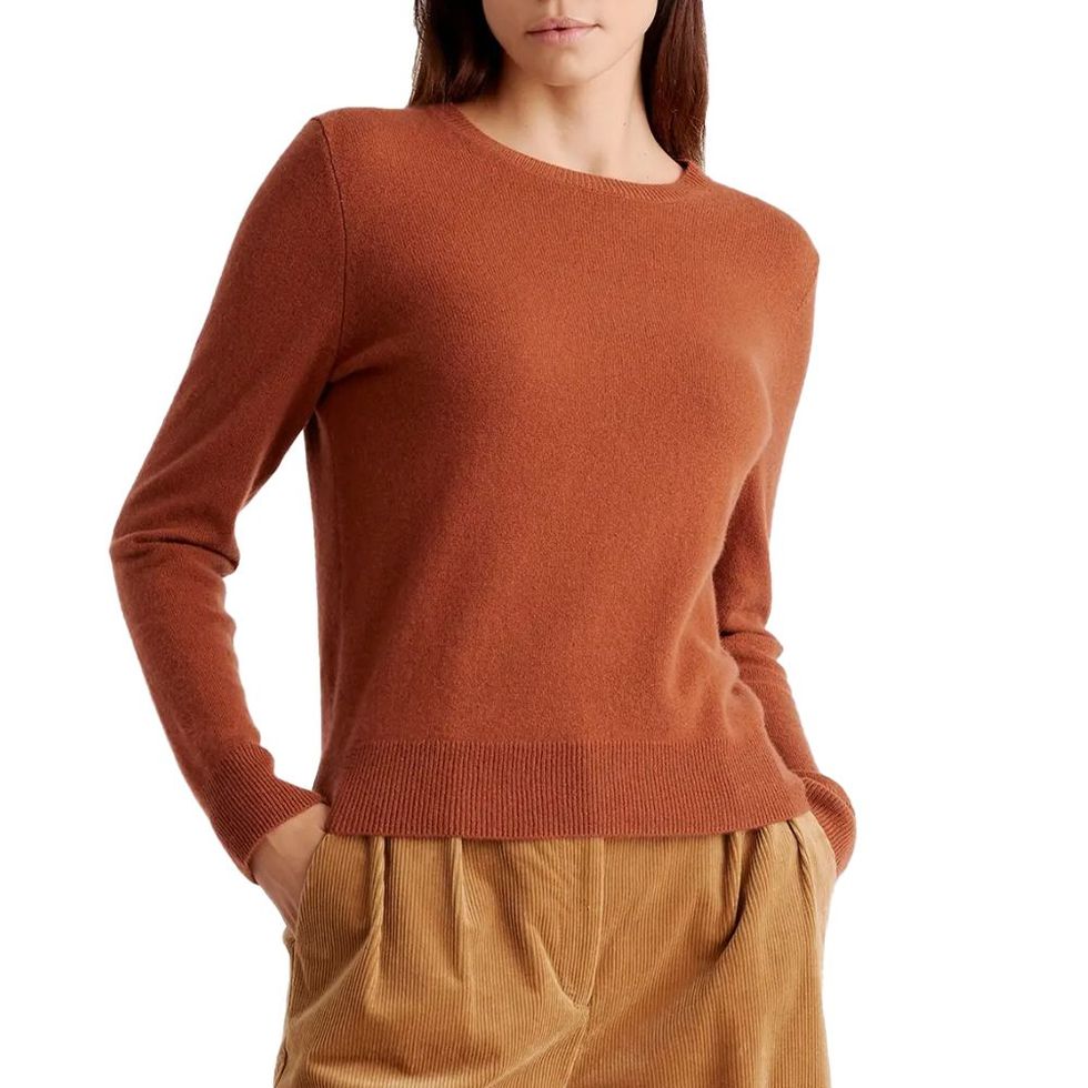 Quince Mongolian Cashmere Crewneck Sweater Review 2024 - Forbes Vetted