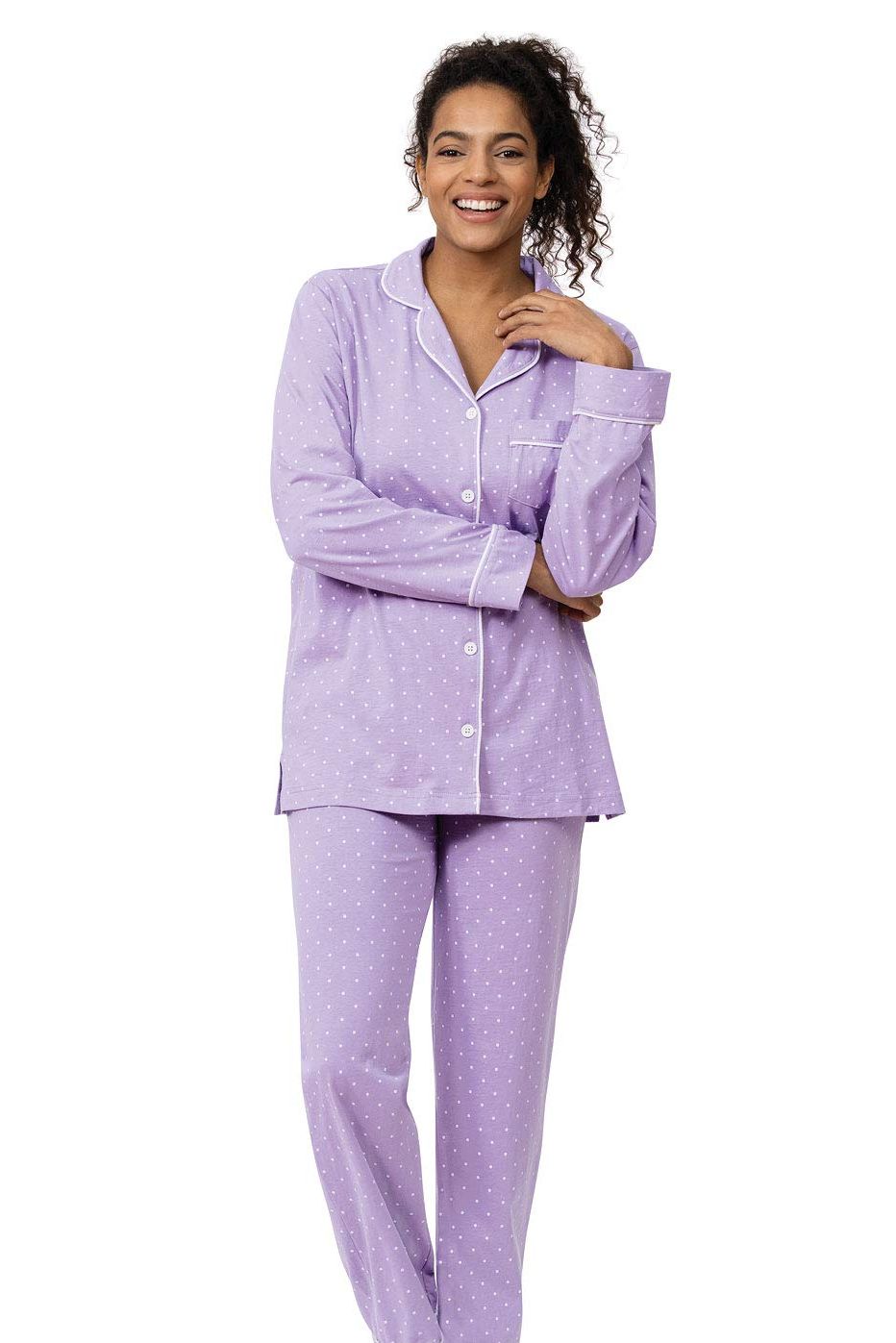 Buy PajamaGram Womens Pajamas - Button Down Pajamas For Women