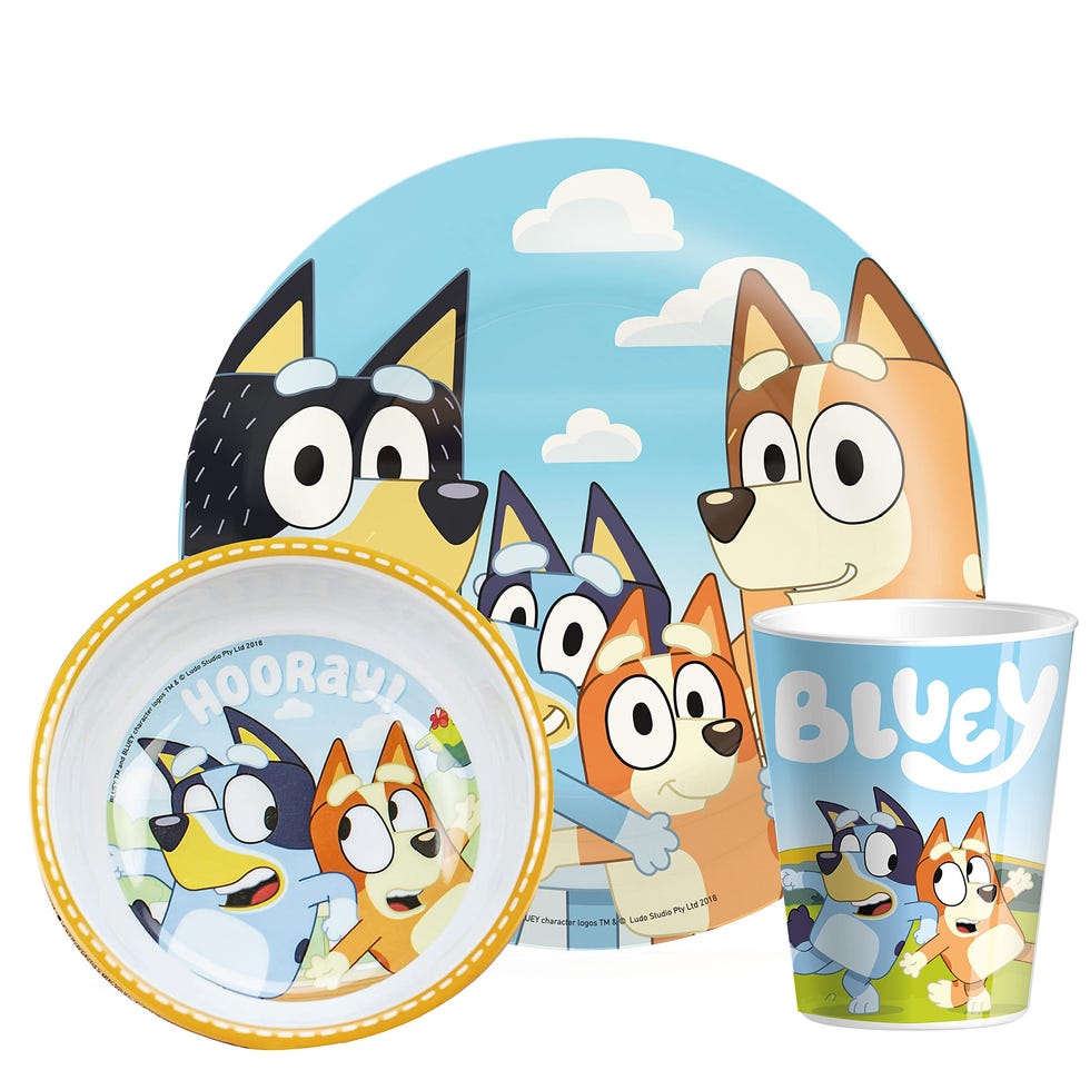 Bluey Kids Dinnerware Set