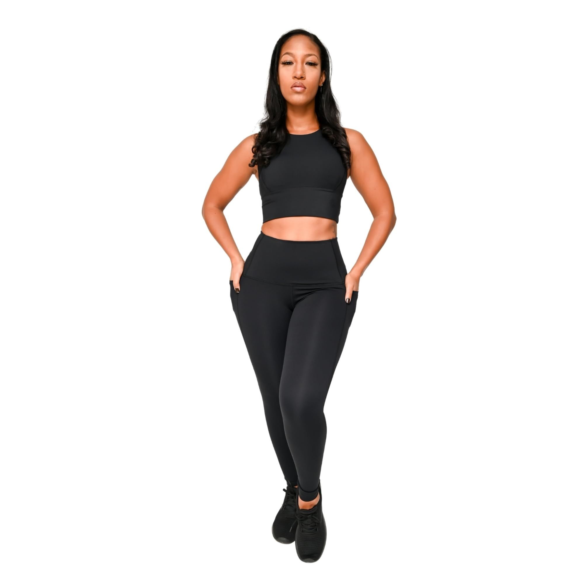 Buy NIRLON Yoga Pants for Women Best Black Leggings Straight Leg  28