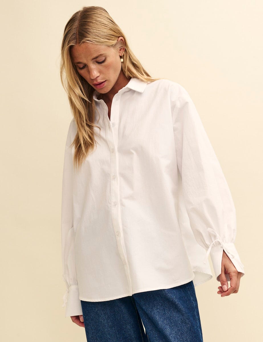 White Oversized Shirt