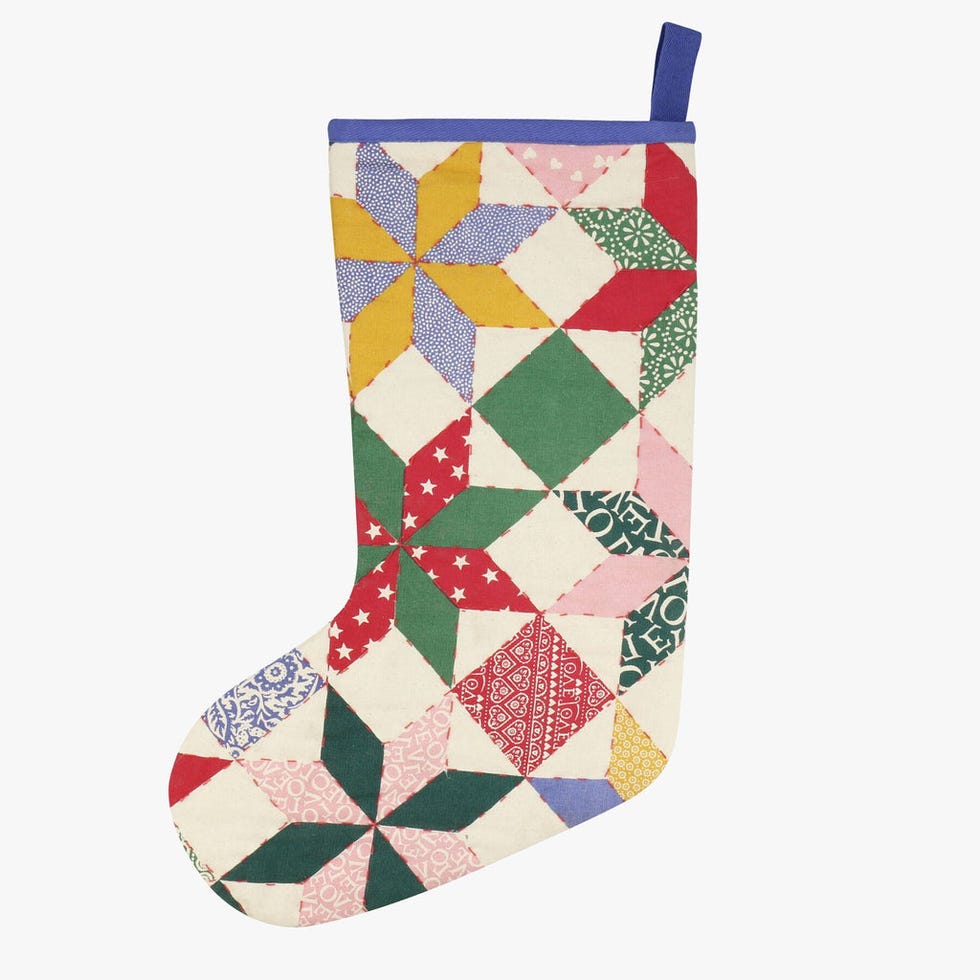 Star Patchwork Stocking
