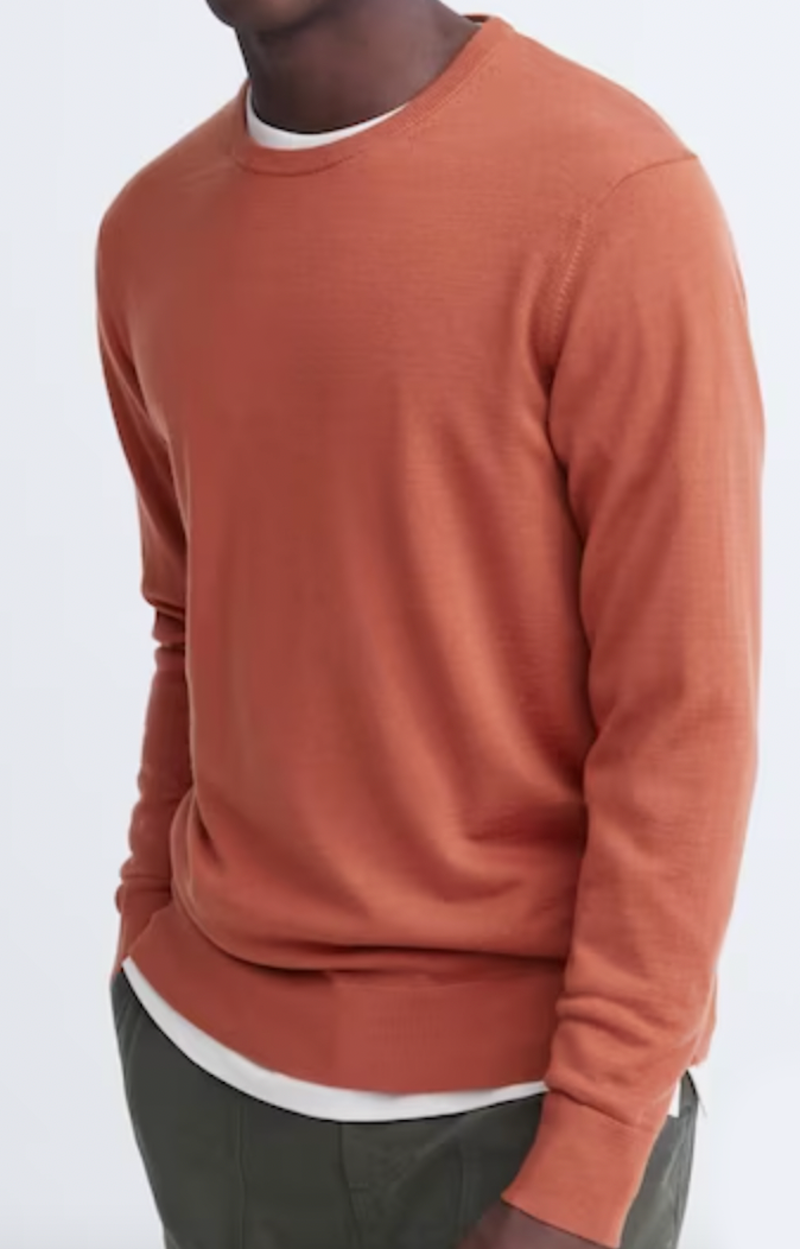Extra Fine Merino Long-Sleeve Sweater