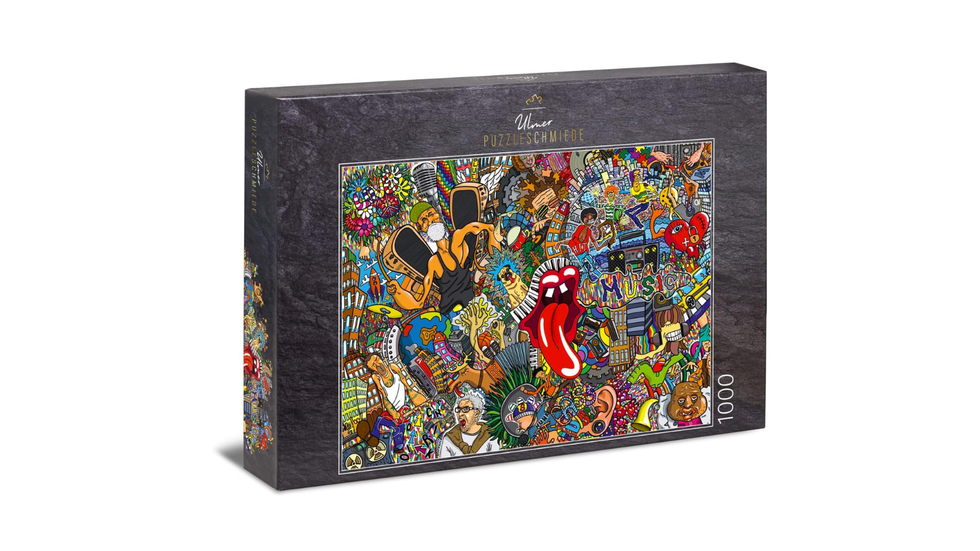 1000 pezzi Difficile puzzle Opere d'arte colorate Attività impegnativa