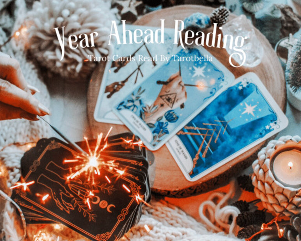 YEAR AHEAD PREDICTIONS 2024 tarot reading by Tarotbella