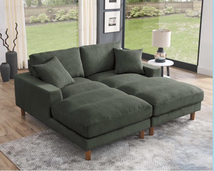 Extra Deep Sofa Bed | Baci Living Room