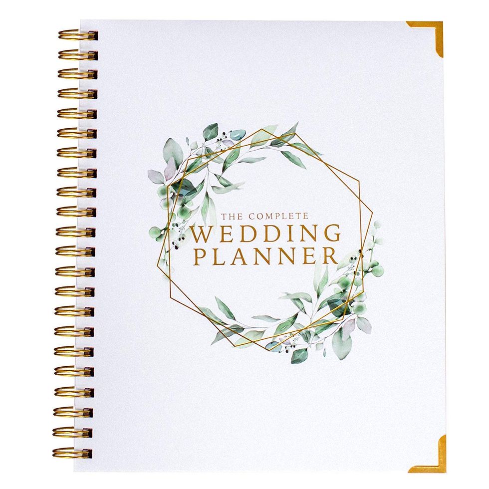 Complete Wedding Planner Organizer - Elegant Engagement Gift 18-Month Calendar Checklist Best Planning Book Gifts for The Bride - Ultimate Bridal