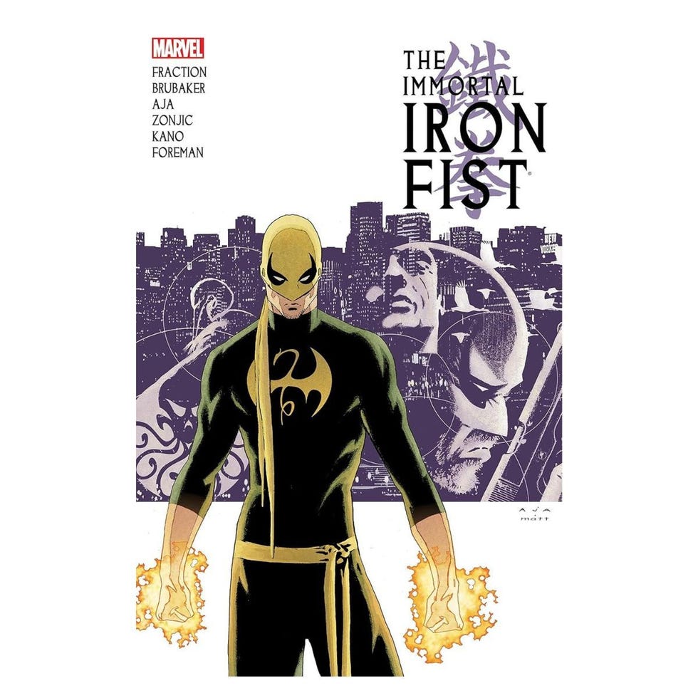 Men's Marvel Immortal Iron Fist Panels Tee