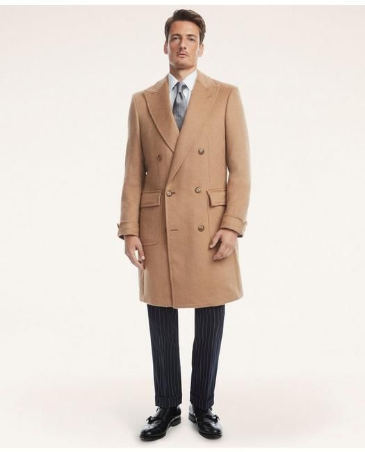 Camel shop hair topcoat