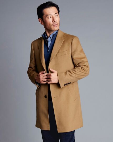 Camel coat best sale mens uk