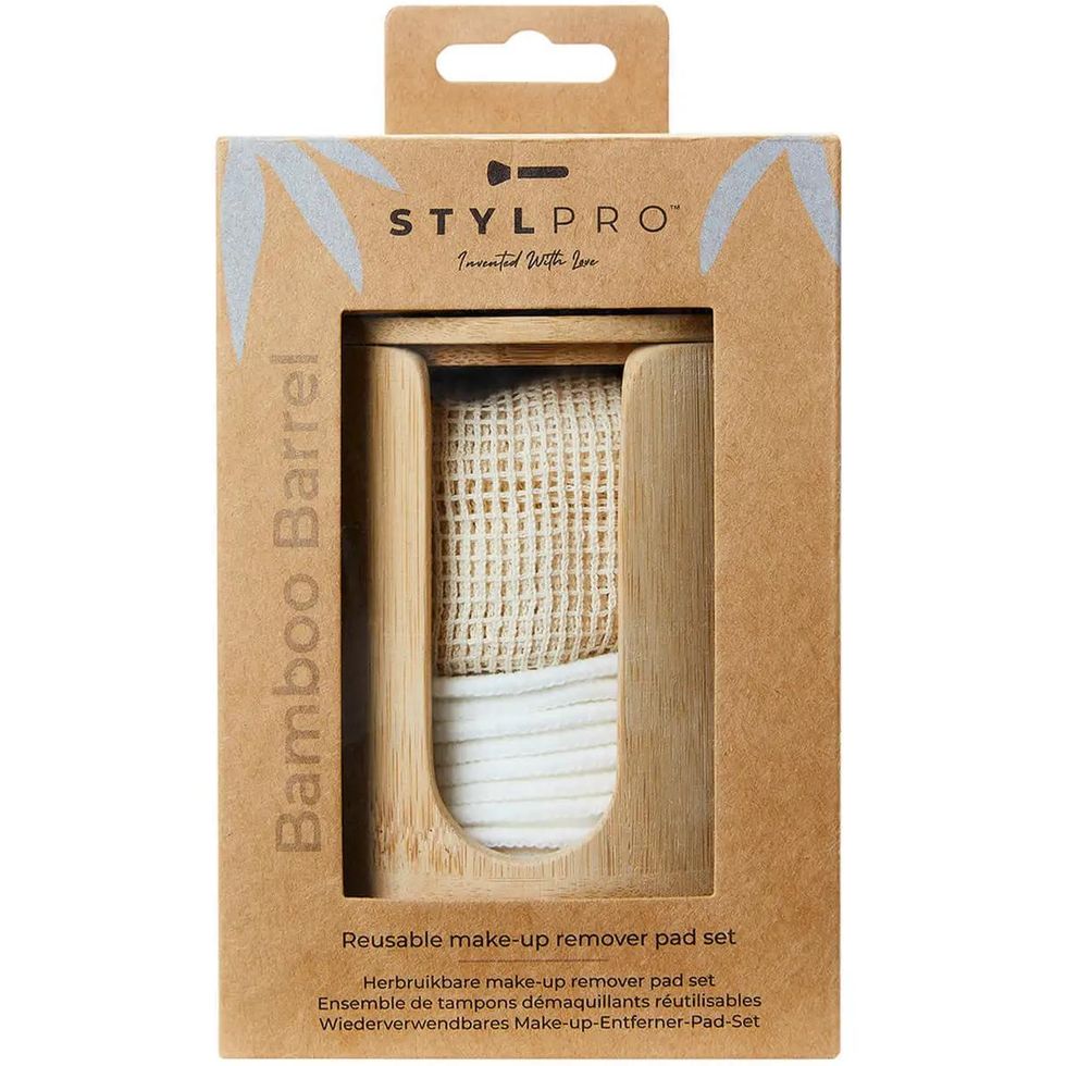 StylPro Bamboo Barrel Makeup Remover Pads