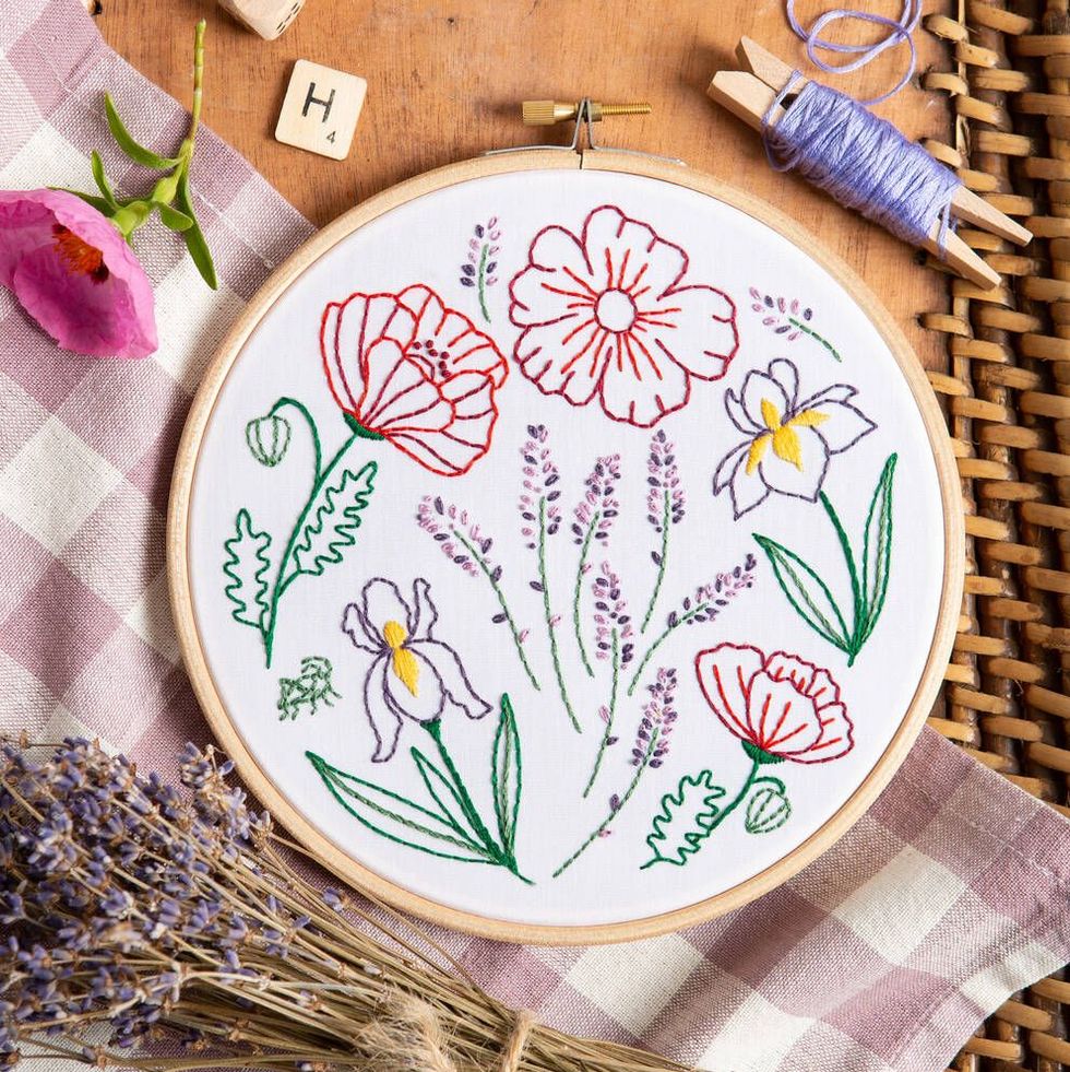 Fields Of Provence Embroidery Kit