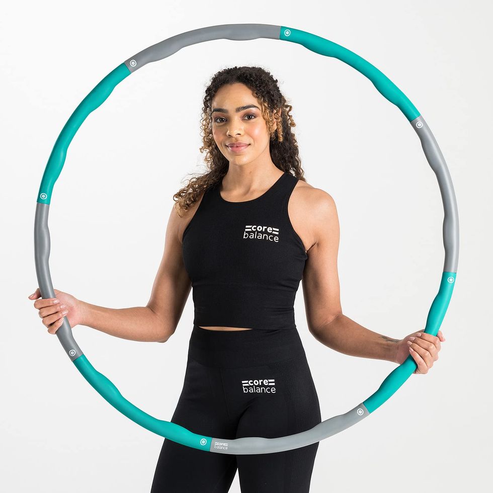 Core Balance Wavy Weighted Hula Hoop 