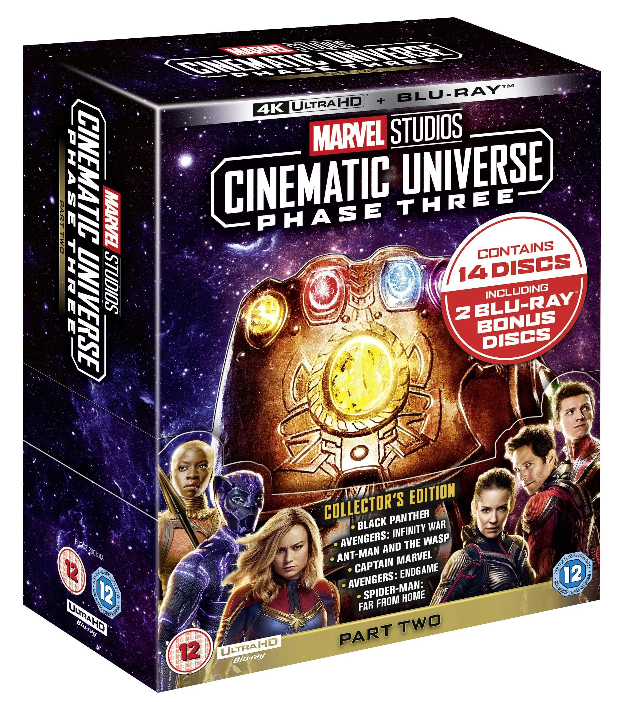 Marvel's entire Infinity Saga is available as a 4K boxset with exclusive deleted scenes