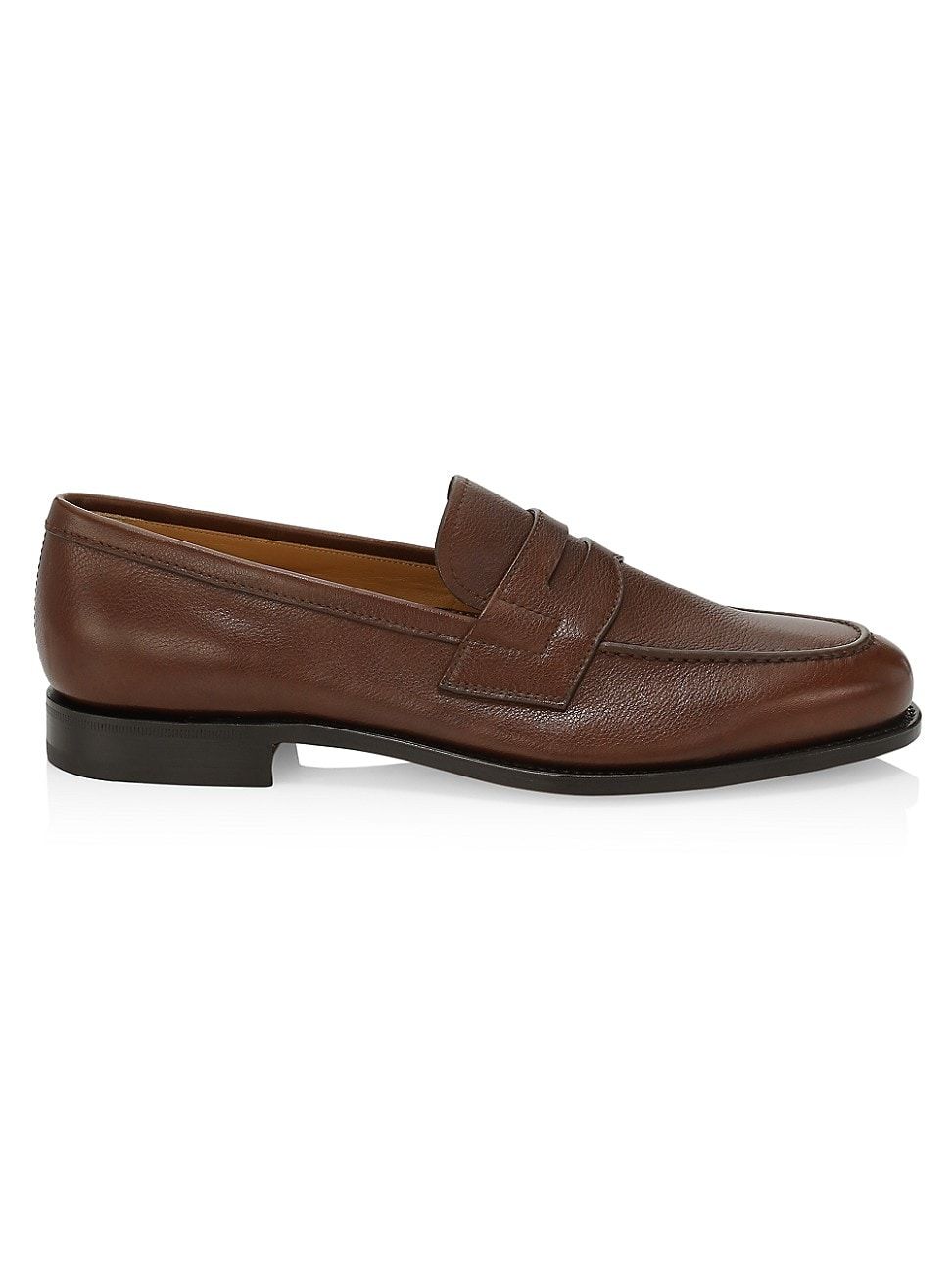 Men's Heswall Leather Loafers - Brunt