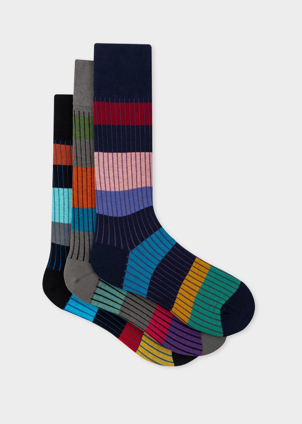 Stripe Socks Three-Pack Stripe Socks Three-Pack