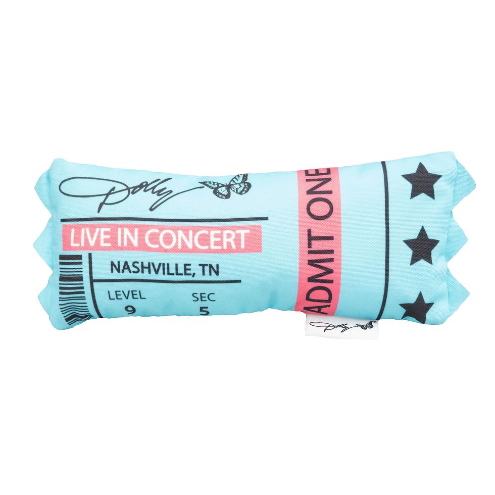 Plush Concert Ticket Toy