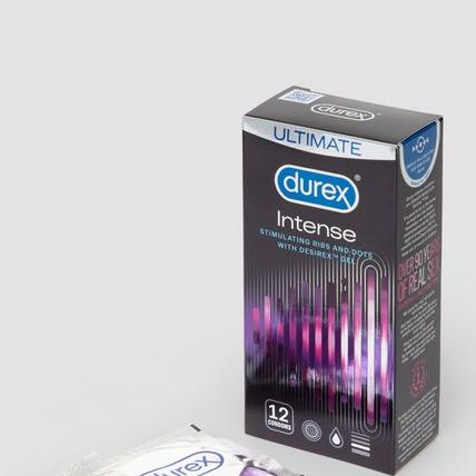 Intense Ribbed and Dotted Latex Condoms