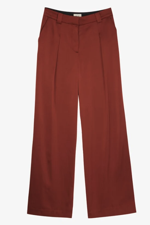 The best satin trousers for dressing up this festive season
