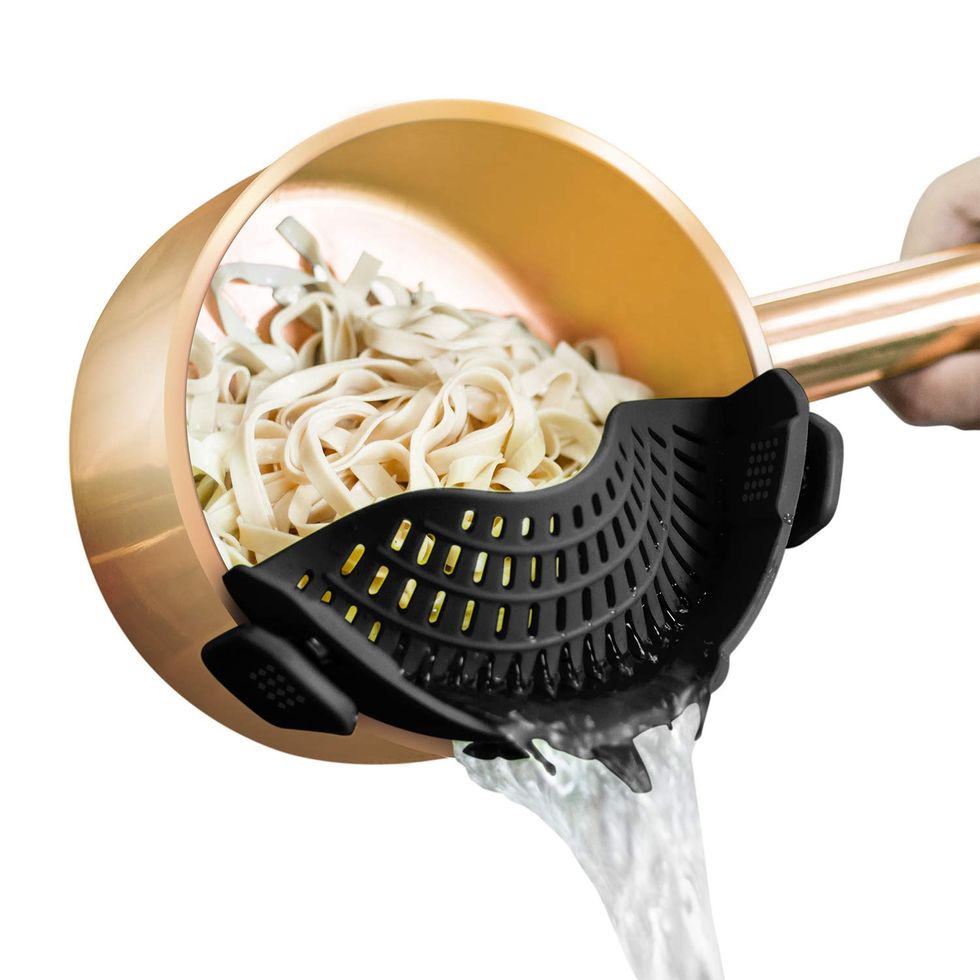 AUOON Clip-On Strainer Silicone for All Pots and Pans