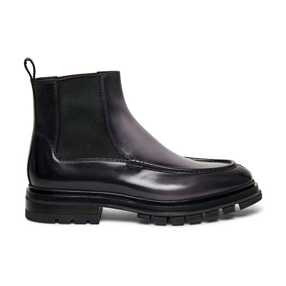 Men’s Grey Leather Chelsea Boot Men’s Grey Leather Chelsea Boot