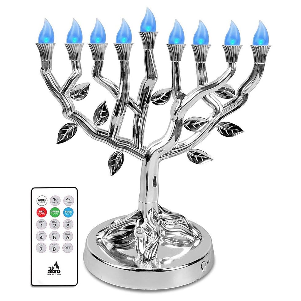 Ner Mitzvah Electric Hanukkah Menorah 