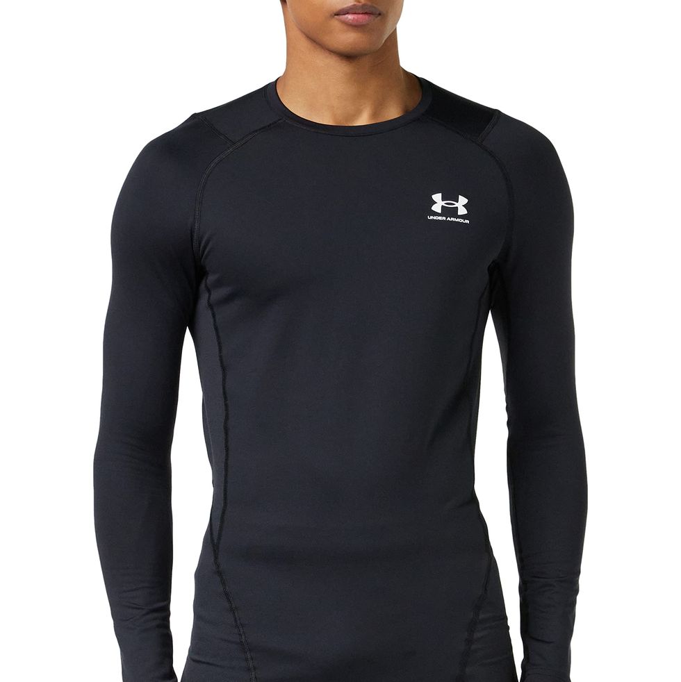Men's Under Armour Cold Gear Long Sleeve Fitted Mock Neck T Shirt Small