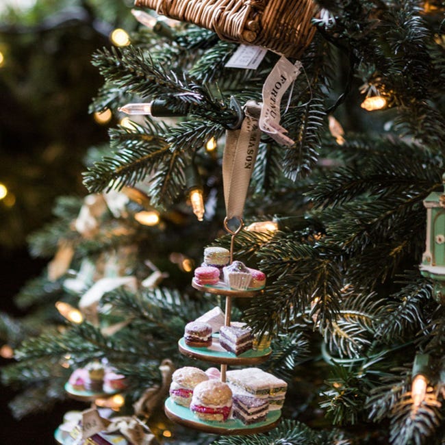 Fortnum's Cake Stand Christmas Decoration