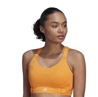 Kalenji Women's Sports Black High Support Bra Size XL