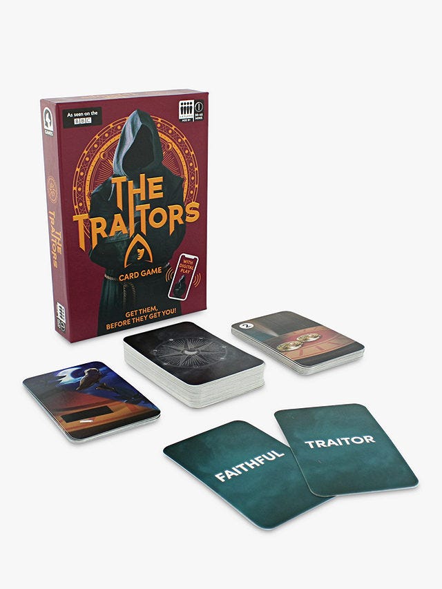 The Traitors Card Game