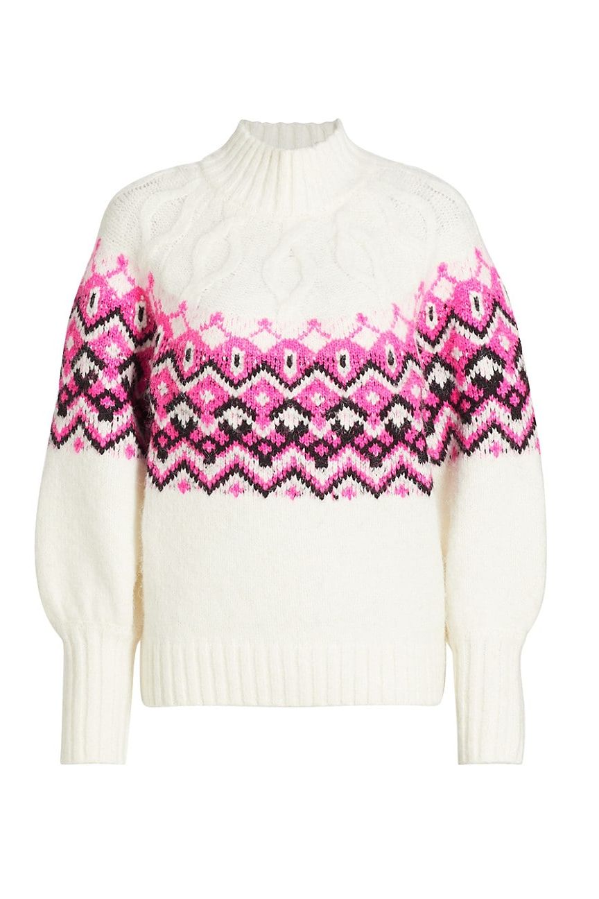 Women’s Fair-Isle Turtleneck Sweater