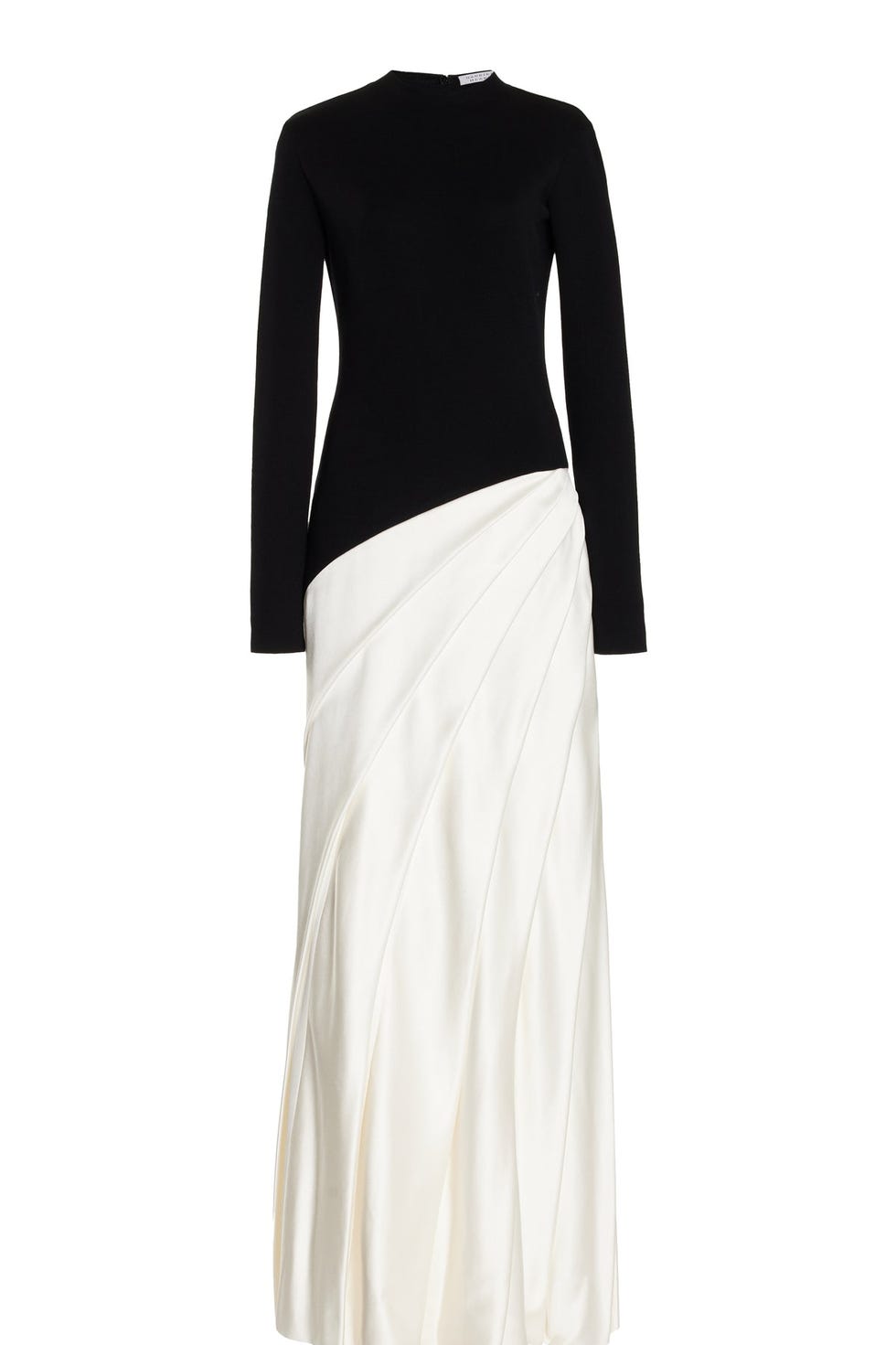 Ismay Pleated Dress in Double Satin Ismay Pleated Dress in Double Satin