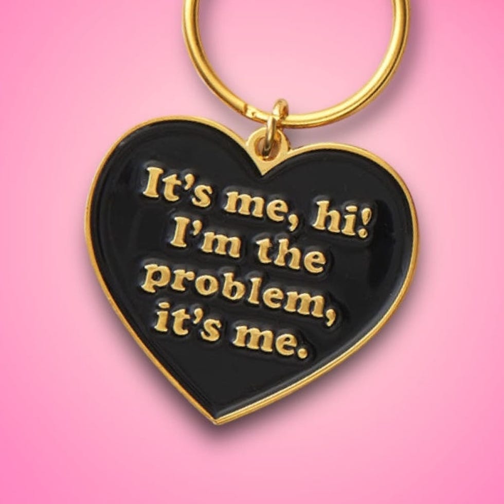 I'm the Problem Keychain