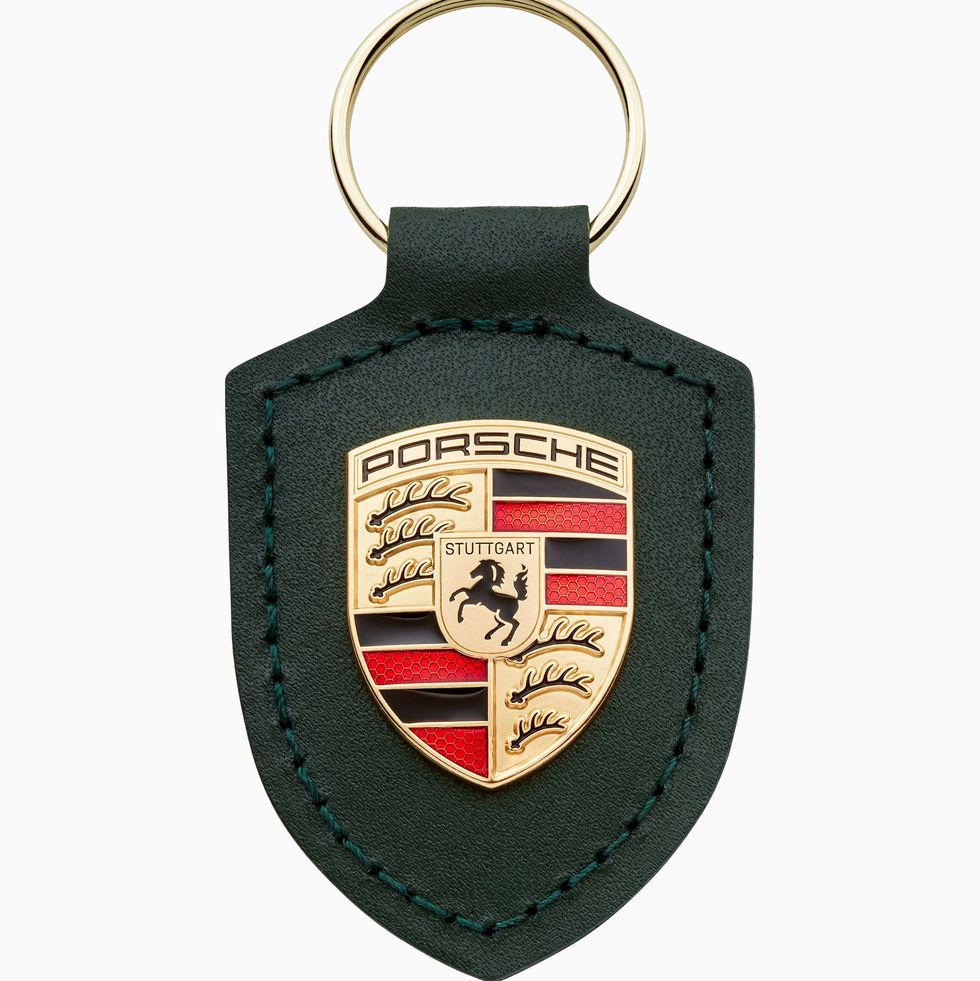 Porsche Design Crest Keyring