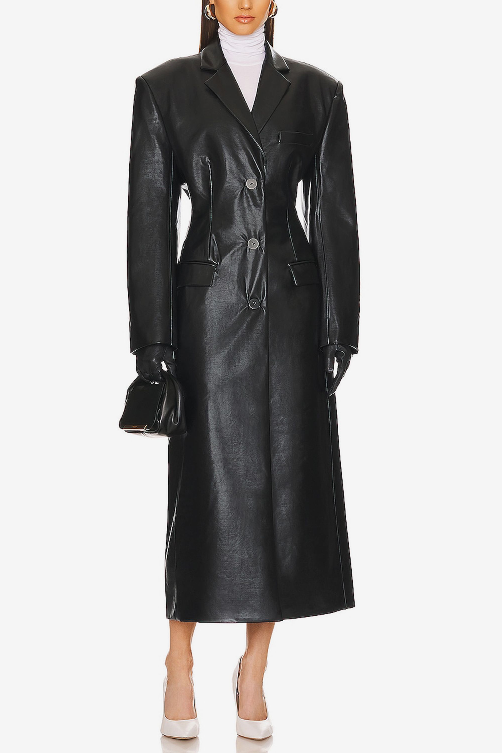 Edgy trench clearance coat