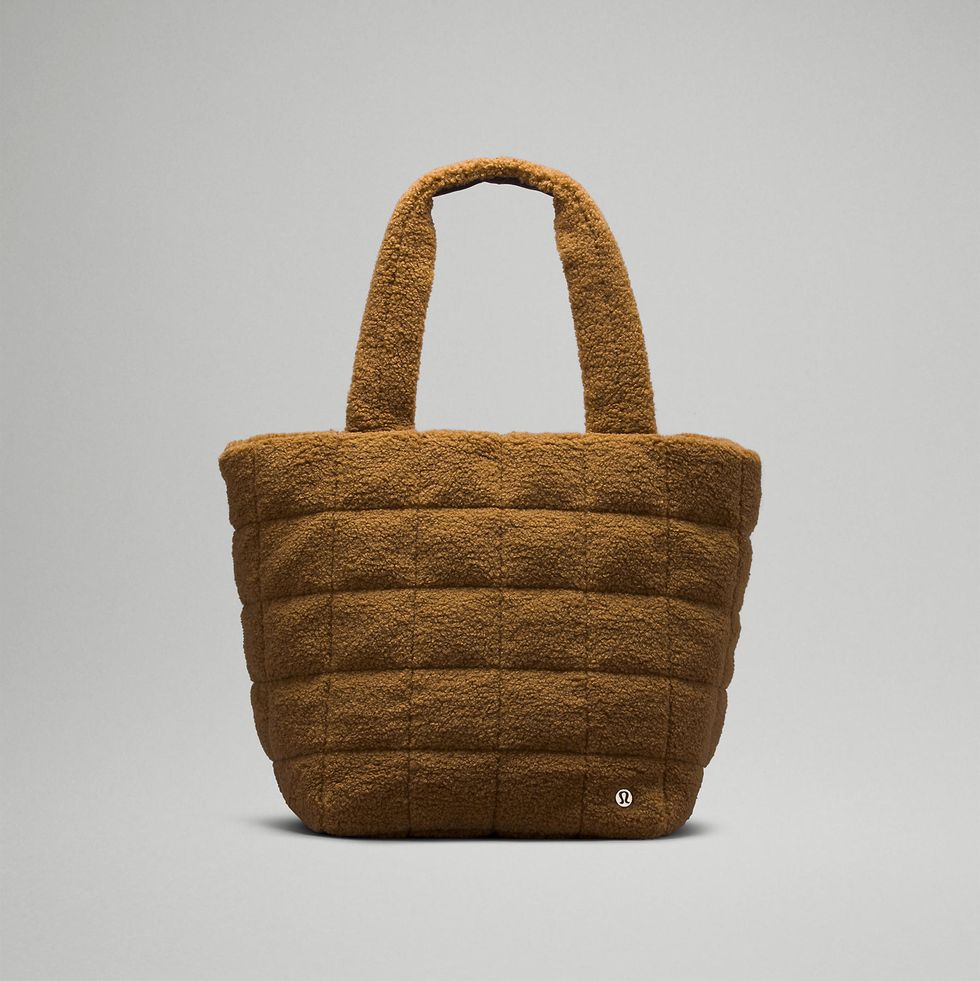 Quilted Grid Tote Bag 26L
