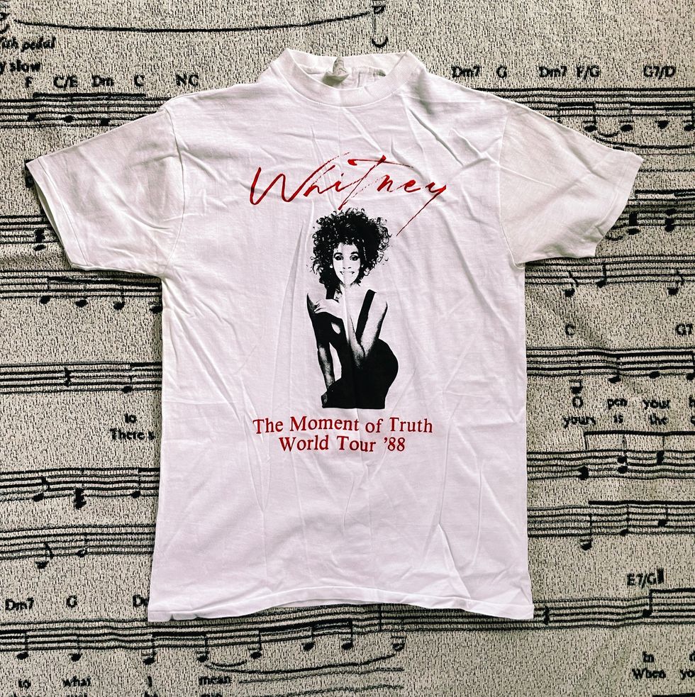 Whitney Houston Concert T-Shirt (1988)