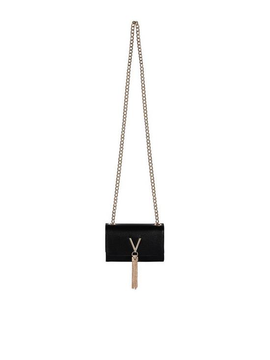 Divina Small Crossbody Bag - Black/Gold