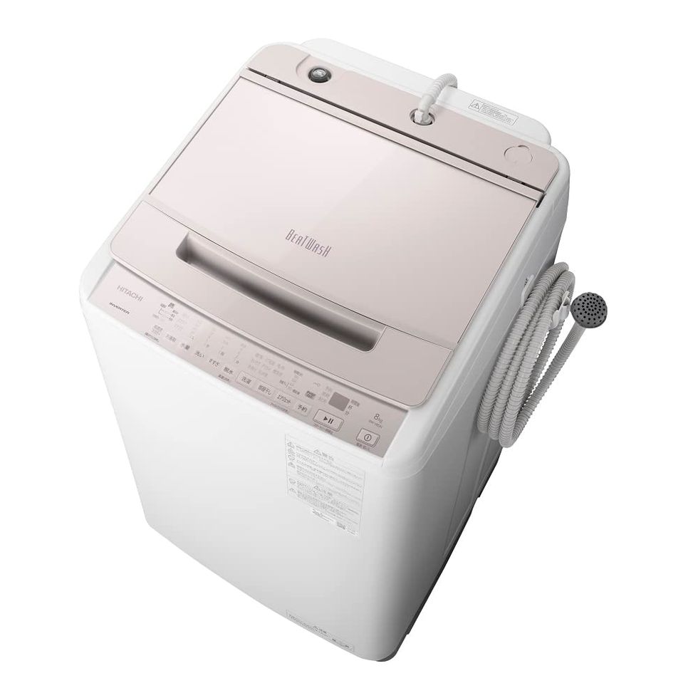 「日立」全自動洗濯機 8kg BW-V80H V