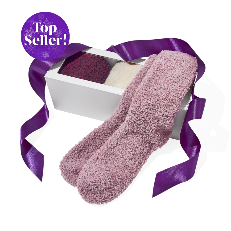 Barefoot Dreams® CozyChic® Women's Ombre Socks, Almond Multi, One Size
