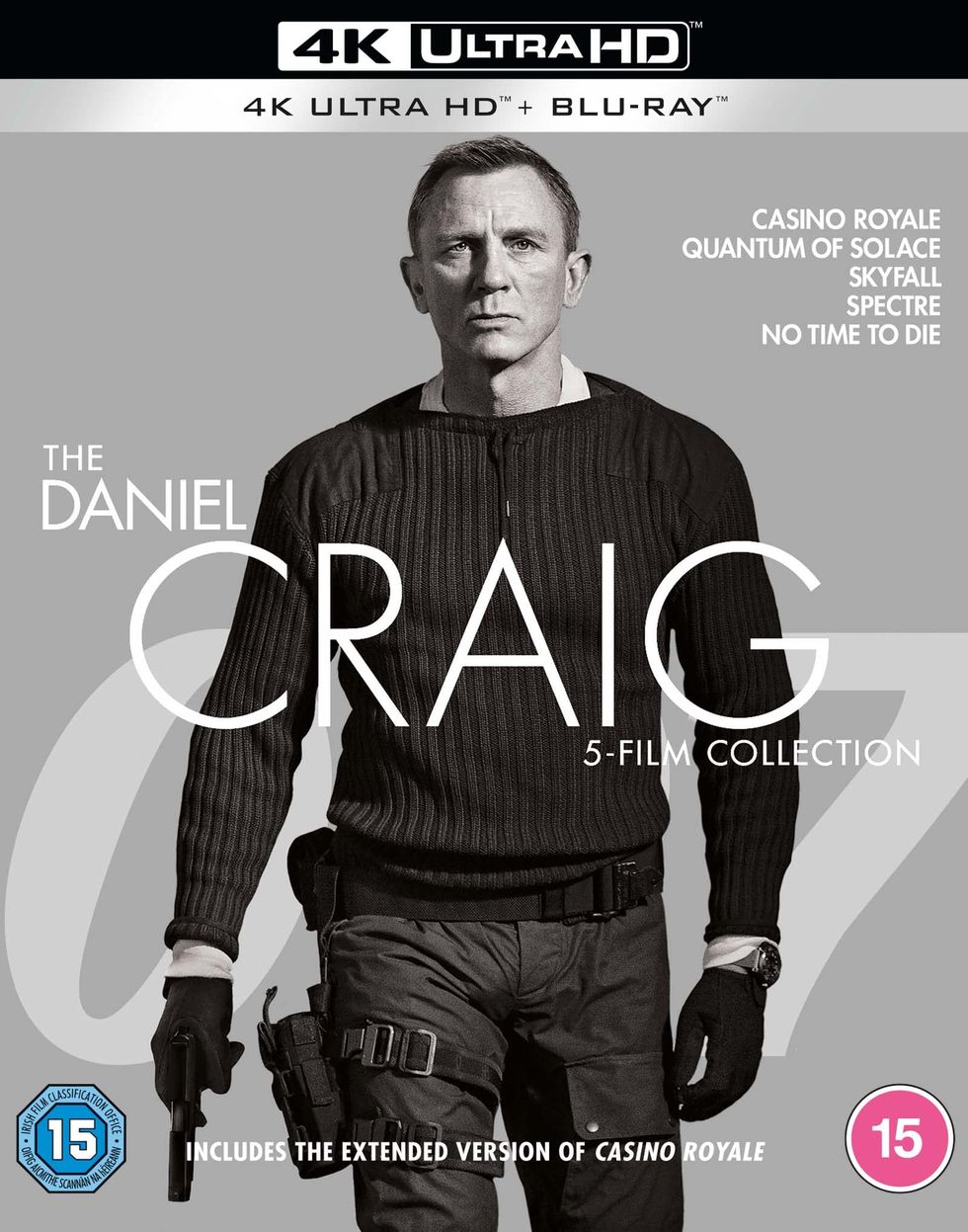 Colección de 5 películas de Daniel Craig [4K Ultra HD] [2021] [Blu-ray] [Region Free]