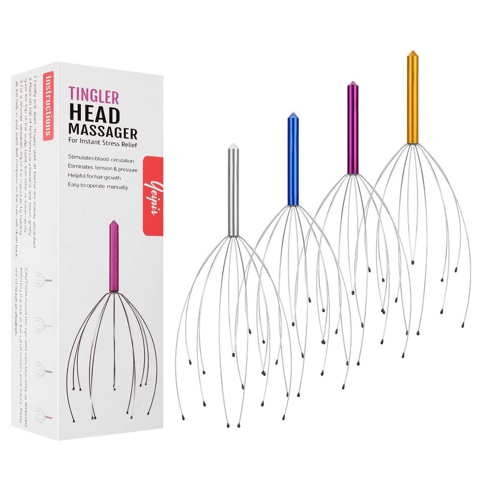 4-Pack of Scalp Massagers