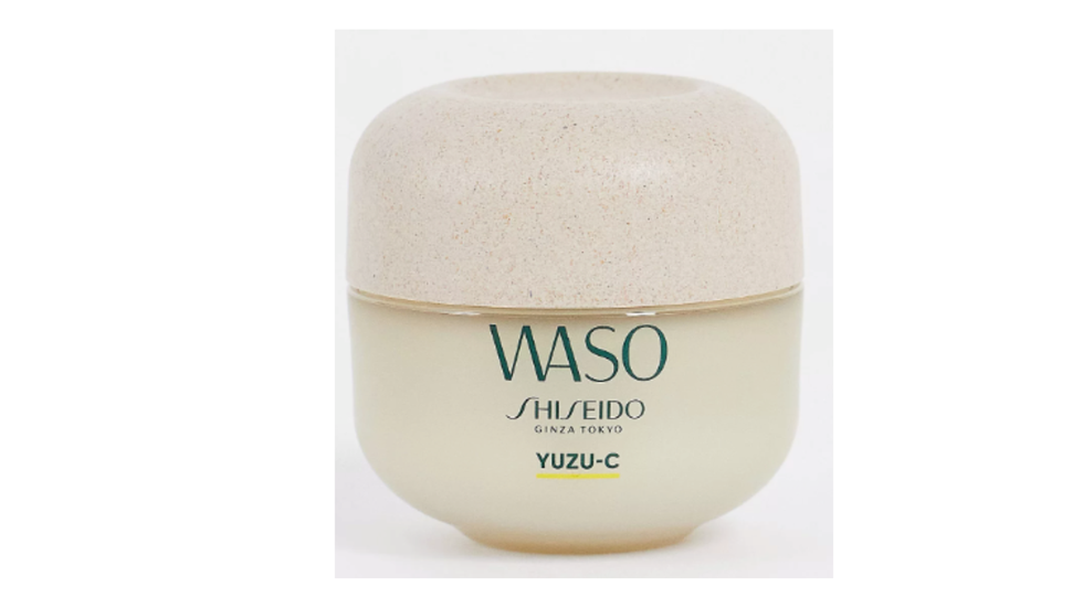 Maschera Shiseido con yuzu, shikuwasa e vitamina C 
