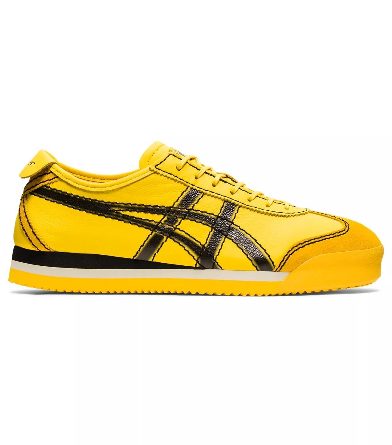 Yellow cheap tiger trainers