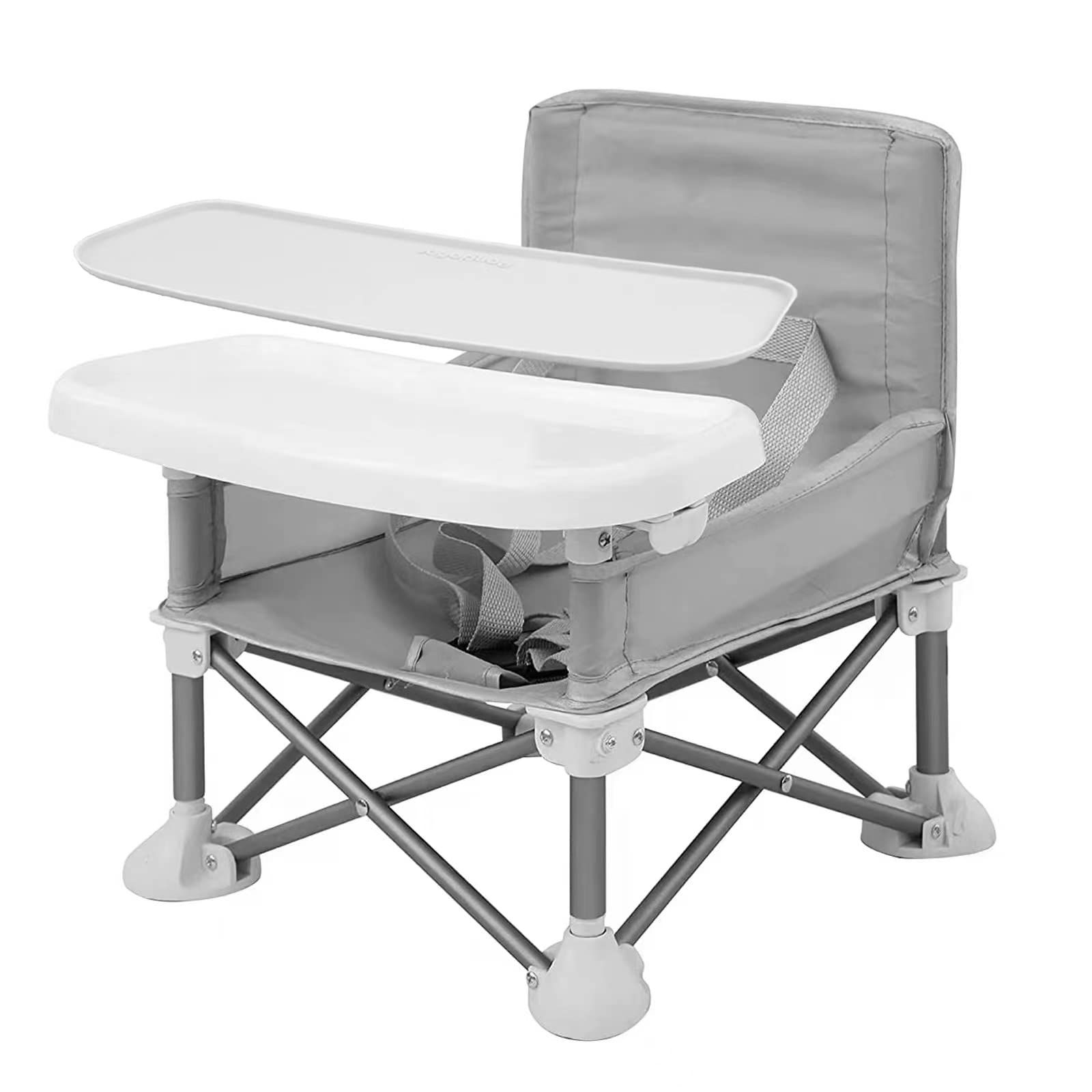 Portable highchair cheap with tray