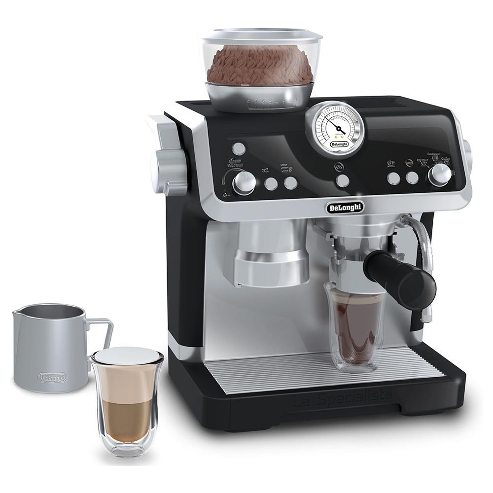 With This De Longhi Espresso Machine Playset Your Little One Can