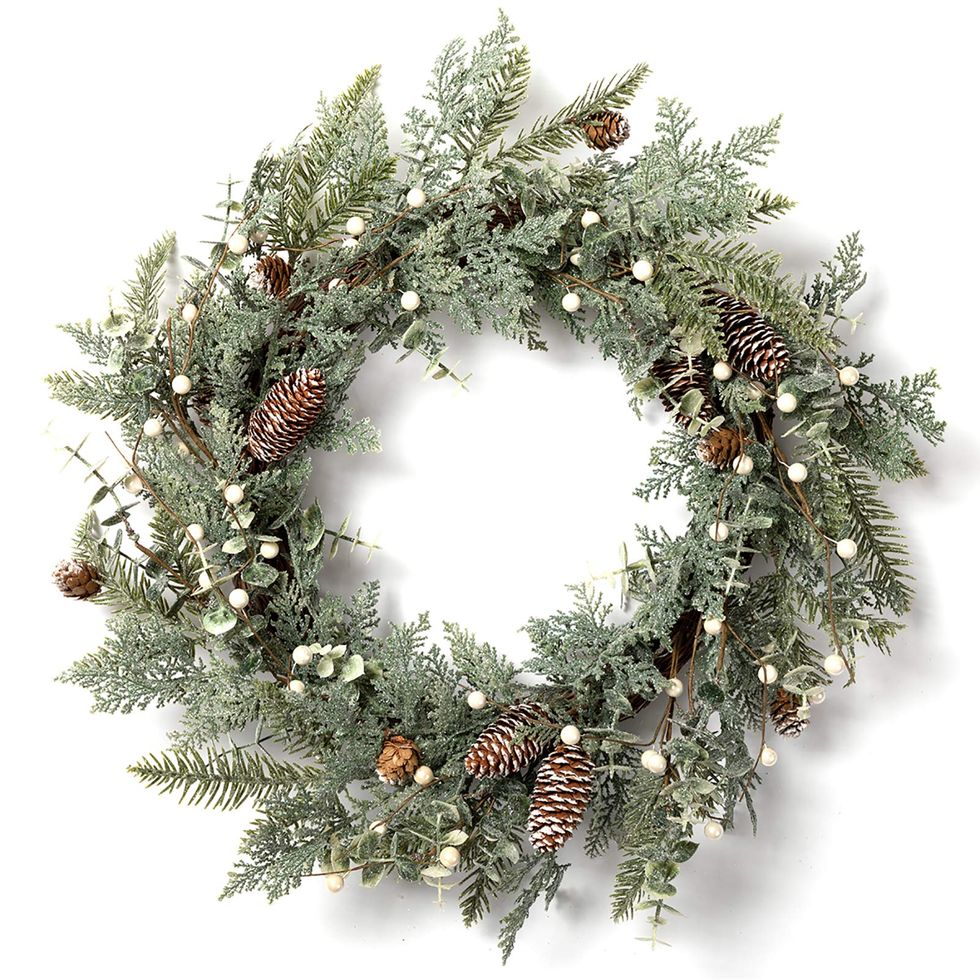 24" Pine Cone Artificial Christmas Wreath