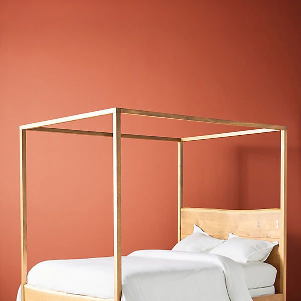 Prana Live-Edge Canopy Bed